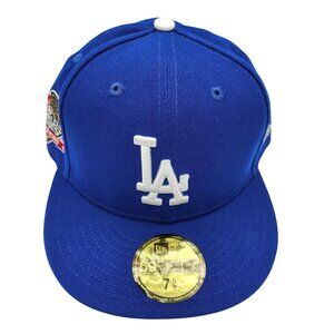 Hat Los Angeles Dodgers New Era 59FIFTY World Series Champions 7 5/8  Navy Blue